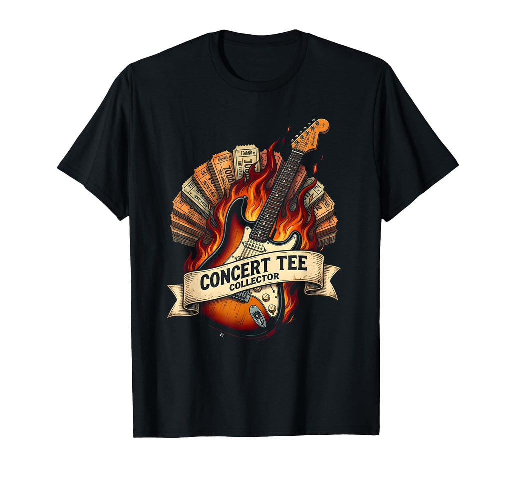 Concert Collector Rock Band T-Shirt - Fun Novelty Design Unisex - T-Shirt, Sweatshirt, Hoodie