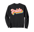 Pride Art Rainbow Aesthetics Sweatshirt - Unique Graphic for Adults - T-Shirt, Sweatshirt, Hoodie