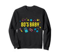 80S Cassette Tapes Video Game Sweatshirt - Trendy Graphic Men Women - T-Shirt, Sweatshirt, Hoodie