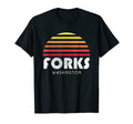 Forks Washington Mountains Sunset T-Shirt - Casual Everyday Wear Men Women - T-Shirt, Sweatshirt, Hoodie