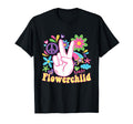 Hippie Gift Groovy Flowerpower T-Shirt - Trendy Graphic Men Women - T-Shirt, Sweatshirt, Hoodie