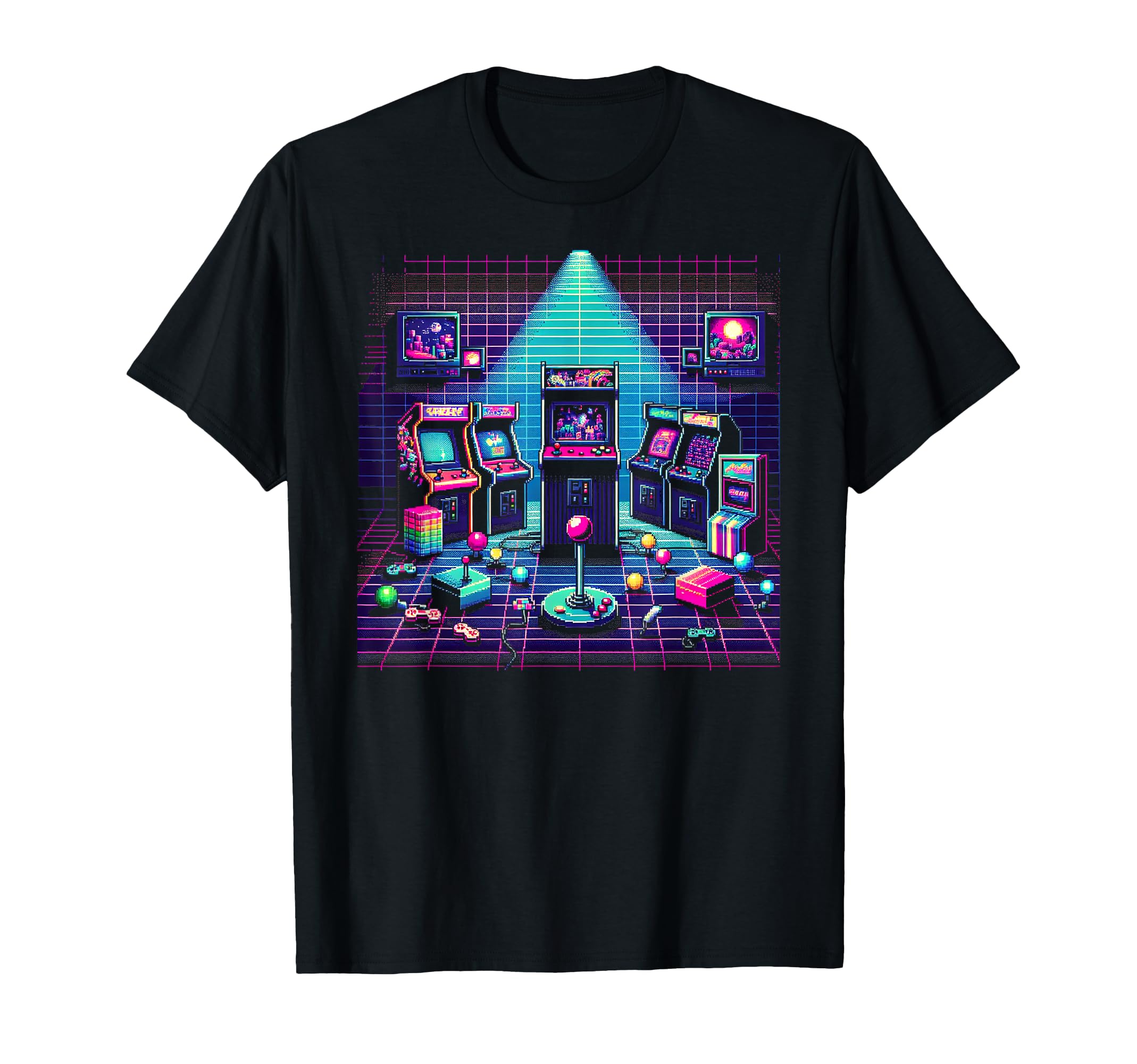 Arcade Gaming T-Shirt - Unique Graphic Men Women - T-Shirt, Sweatshirt, Hoodie