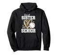 Proud Sister 2026 Senior Baseball Hoodie - Trendy Graphic Men Women - T-Shirt, Sweatshirt, Hoodie