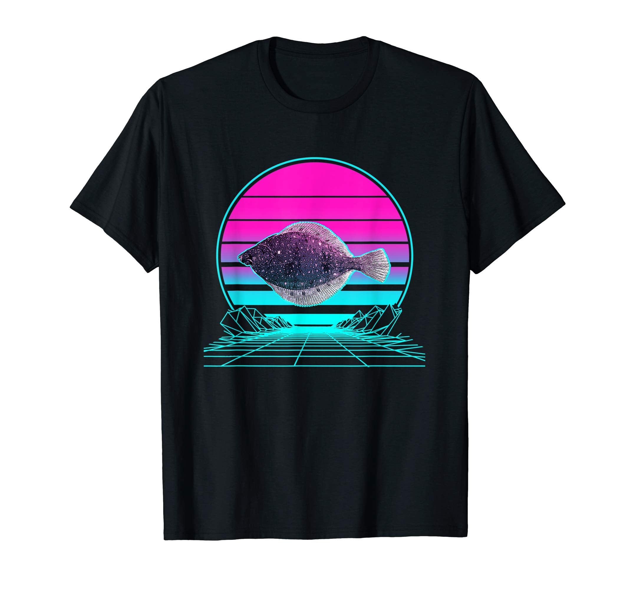 Sunset Flounder T-Shirt - Casual Everyday Wear Unisex - T-Shirt, Sweatshirt, Hoodie