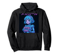 Vaporwave Anime Cassette Tape Japanese Hoodie - Novelty Apparel Men Women - T-Shirt, Sweatshirt, Hoodie