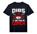 Mens Dibs Coach Baseball Coachs Wife T-Shirt - Novelty Apparel for Adults - T-Shirt, Sweatshirt, Hoodie