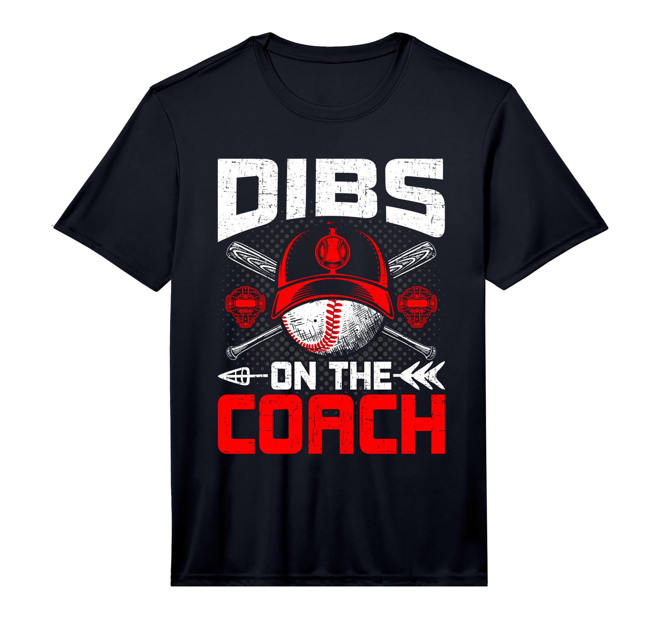 Mens Dibs Coach Baseball Coachs Wife T-Shirt - Novelty Apparel for Adults - T-Shirt, Sweatshirt, Hoodie