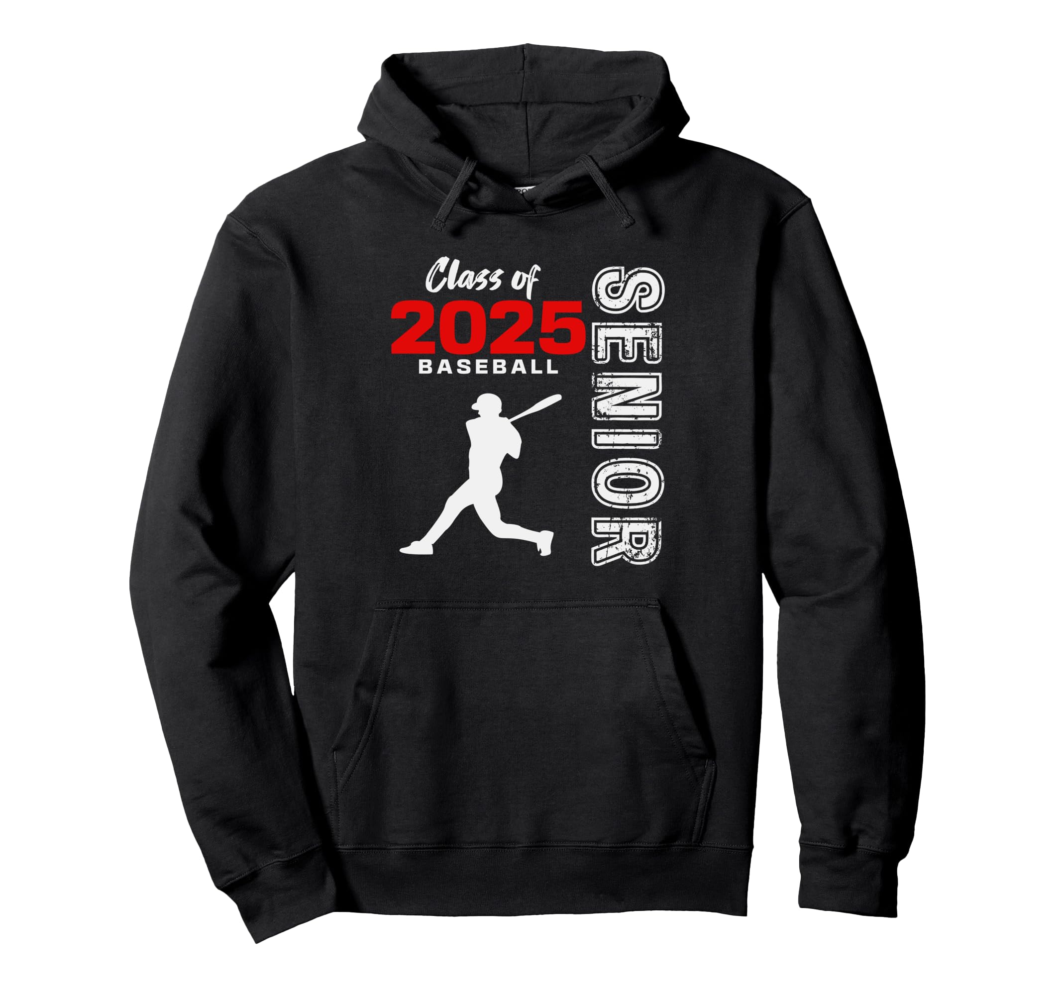 Baseball Senior Matching Class 2025 Hoodie - Trendy Graphic for Adults - T-Shirt, Sweatshirt, Hoodie
