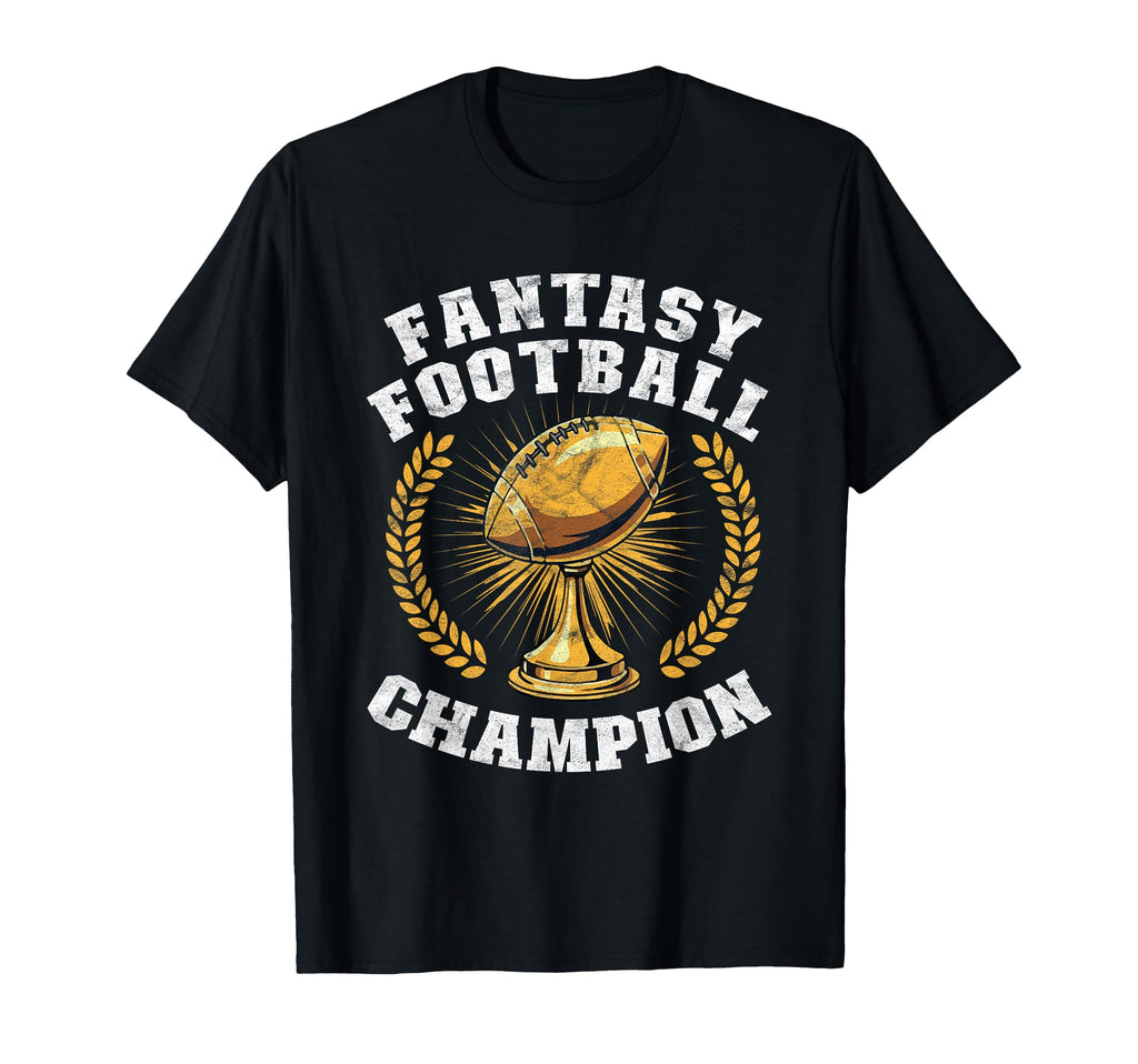 Fantasy Football Champion Draft T-Shirt - Minimalist Print for Adults - T-Shirt, Sweatshirt, Hoodie