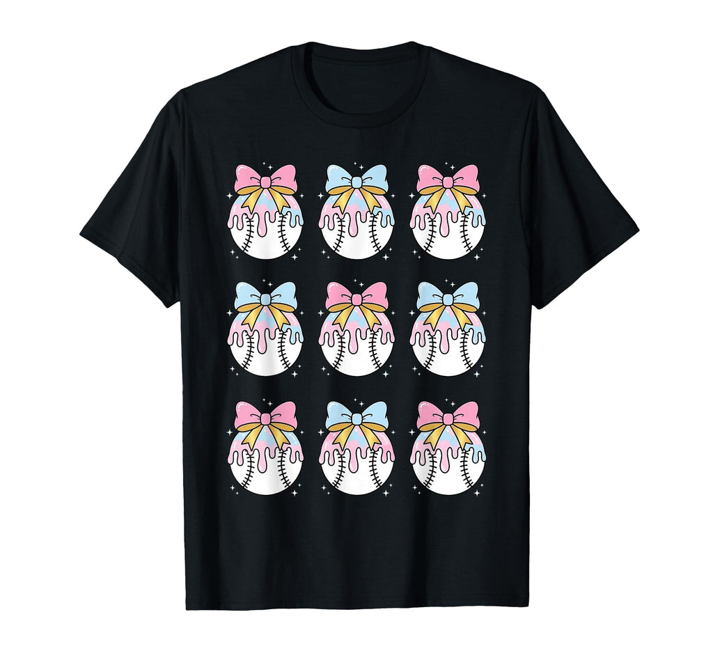 Baseball Drip Ice Cream Mom Sister T-Shirt - Minimalist Print Unisex - T-Shirt, Sweatshirt, Hoodie