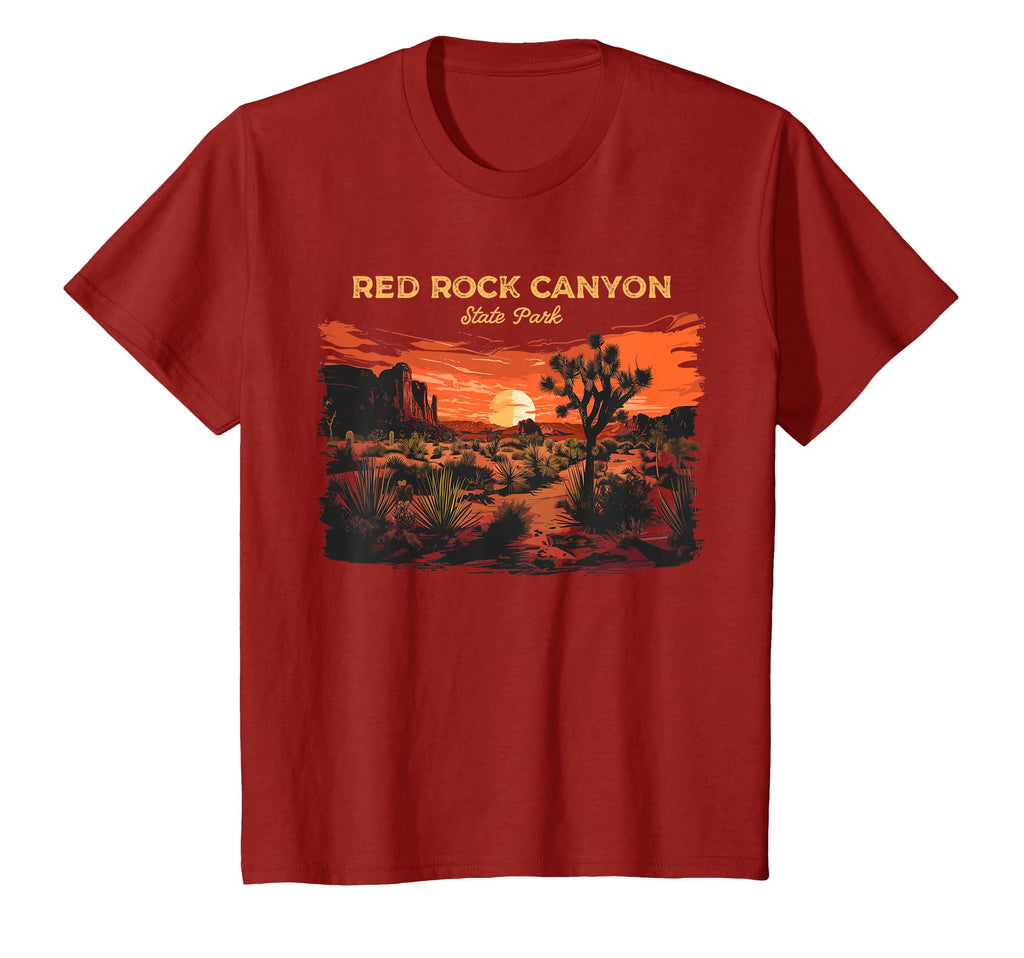 Red Rock Canyon State Park T-Shirt - Unique Graphic Unisex - T-Shirt, Sweatshirt, Hoodie