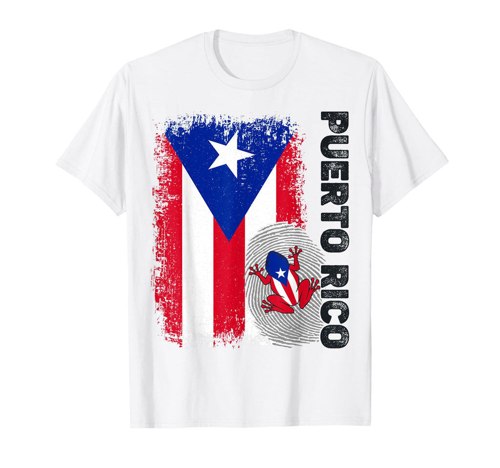 Puerto Rico Flag Hispanic Heritage T-Shirt - Custom Art Print for Adults - T-Shirt, Sweatshirt, Hoodie