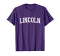 Plain Personalised Name Lincoln T-Shirt - Custom Art Print Unisex - T-Shirt, Sweatshirt, Hoodie