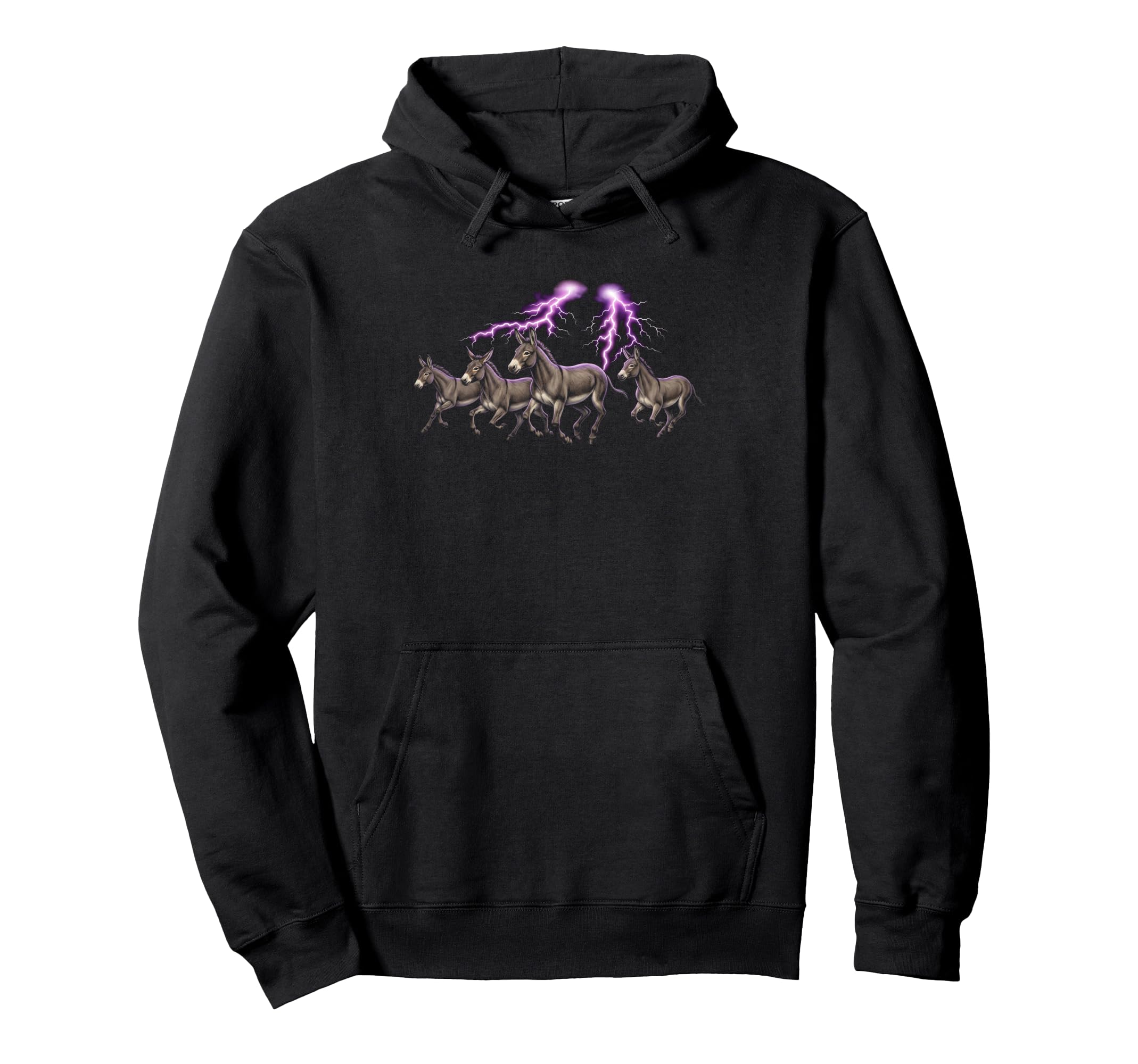 Donkey 90S Funny Donkey 80S Farm Animal Hoodie - Streetwear Style Unisex - T-Shirt, Sweatshirt, Hoodie
