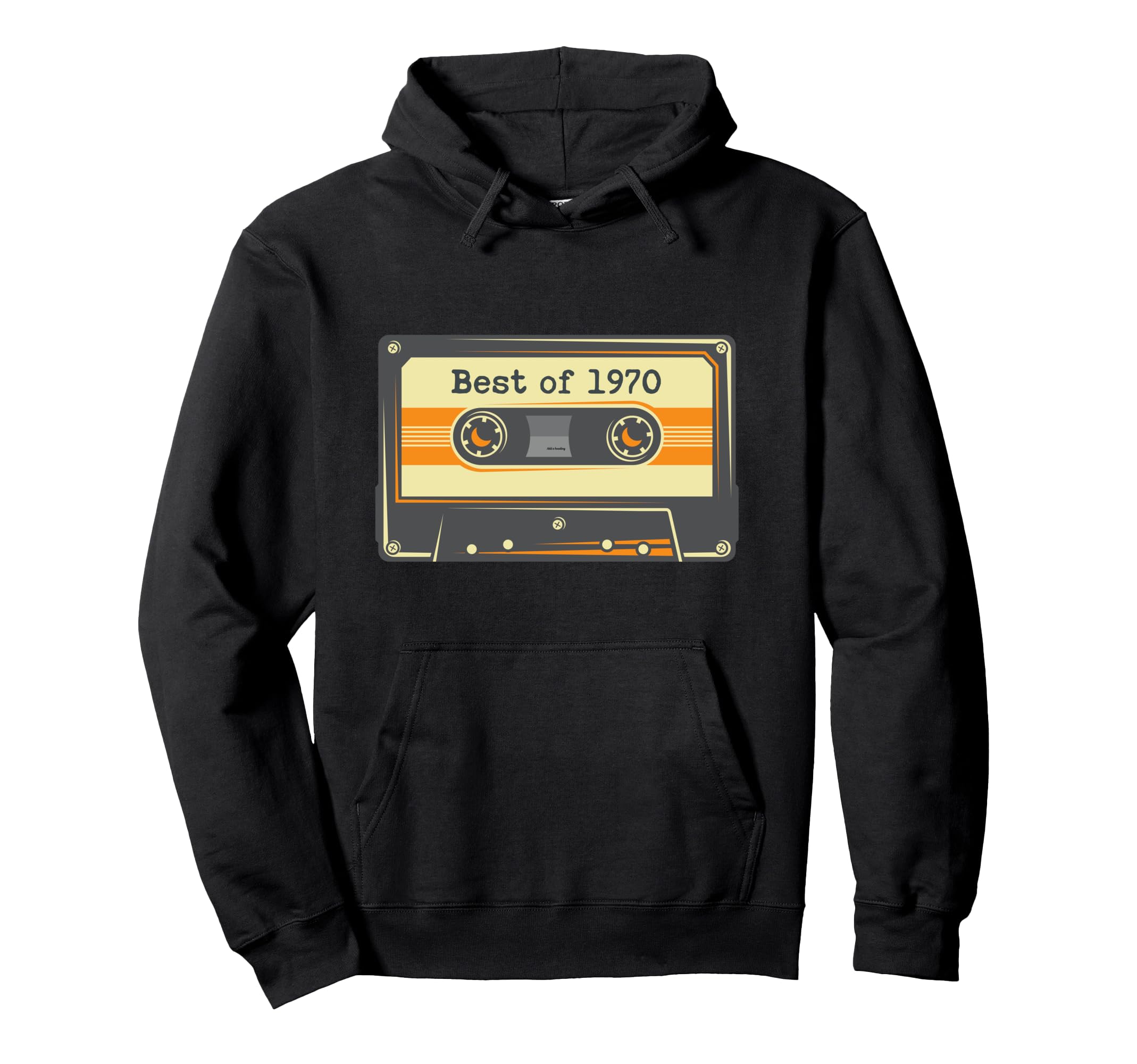 Best 1970 50Th Birthday Gifts Cassette Hoodie - Novelty Apparel for Adults - T-Shirt, Sweatshirt, Hoodie