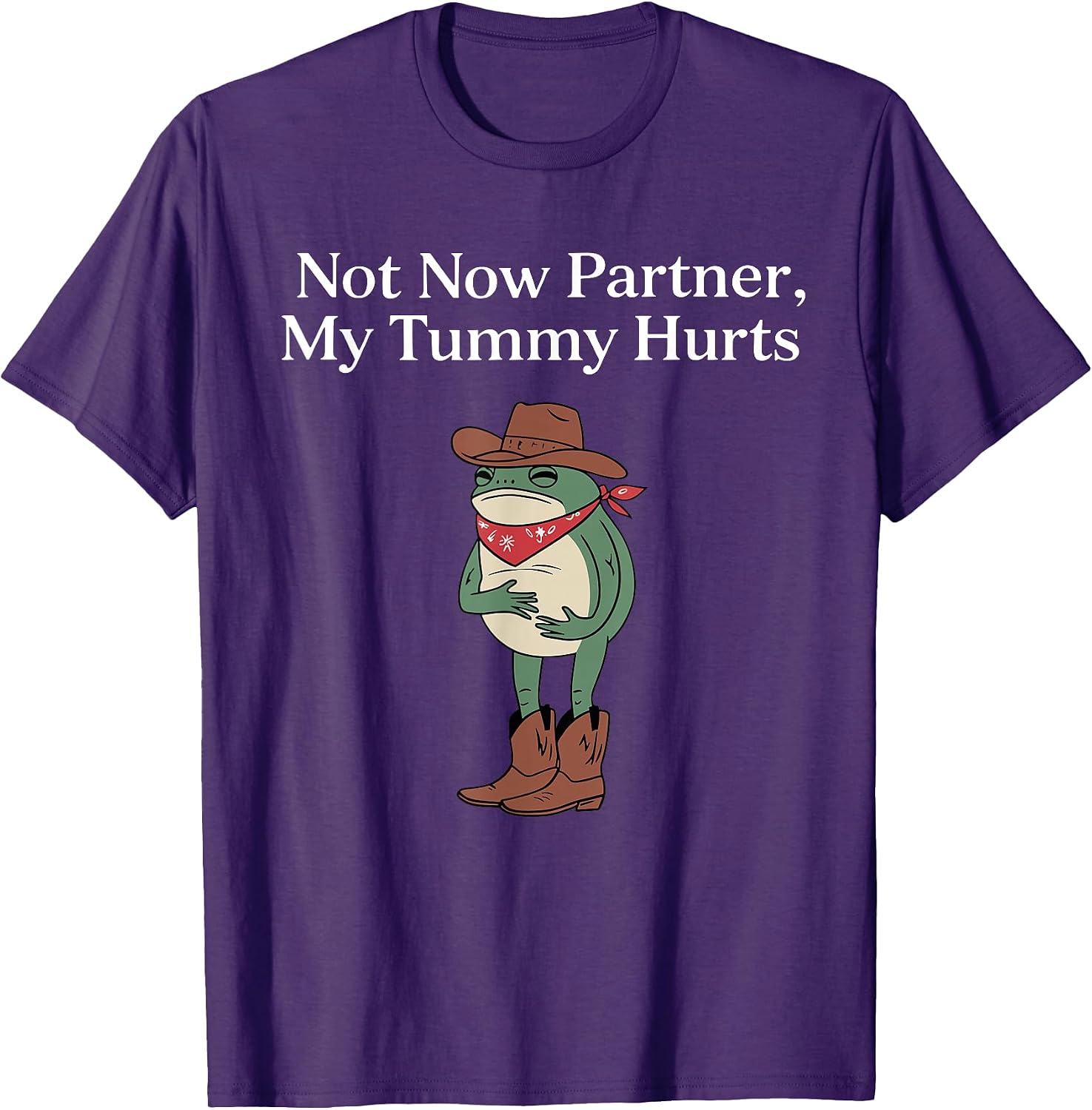 Funny Gen Z Meme Cowboy Frog Western Lover - Adult & Kids T-Shirts, Sweatshirts & Hoodies apparel design preview 1