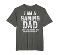 I Am Gaming Dad Video Gamer Daddy T-Shirt - Minimalist Print for Adults - T-Shirt, Sweatshirt, Hoodie