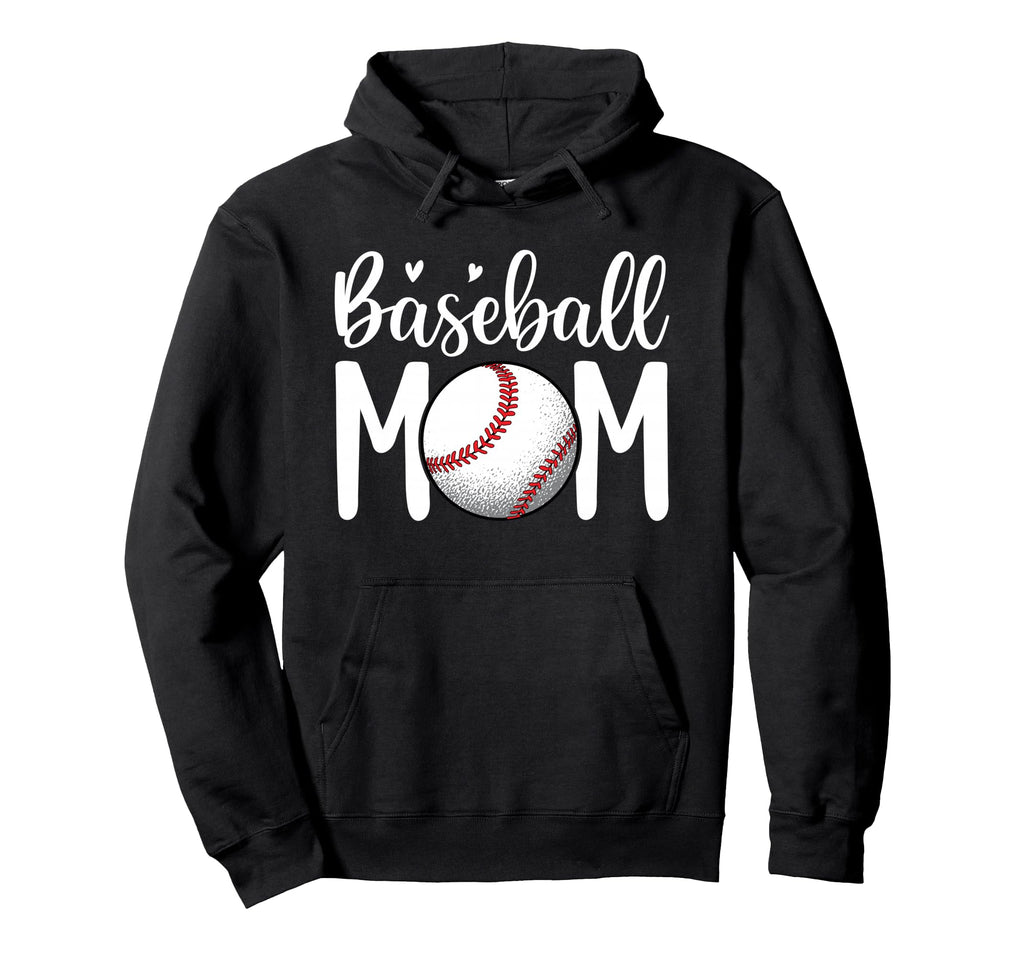 Baseball Mom Baseball Lover Mothers Day Hoodie - Custom Art Print Unisex - T-Shirt, Sweatshirt, Hoodie