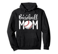 Baseball Mom Baseball Lover Mothers Day Hoodie - Custom Art Print Unisex - T-Shirt, Sweatshirt, Hoodie