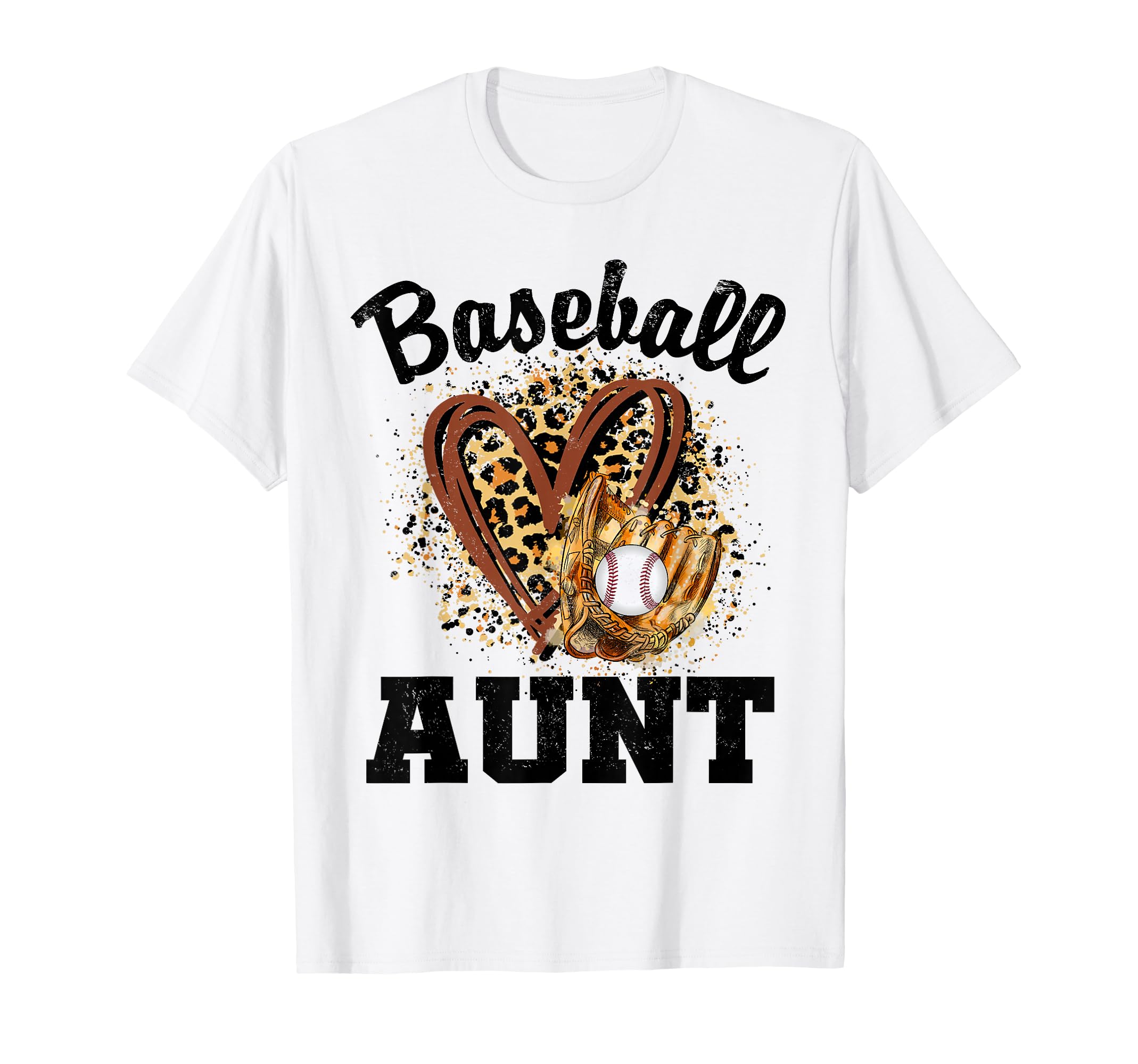Leopard Heart Baseball Matching Sweatshirt - Aesthetic Graphic Unisex - T-Shirt, Sweatshirt, Hoodie