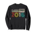 2016 2016 Cassette Tape Birthday Sweatshirt - Minimalist Print for Adults - T-Shirt, Sweatshirt, Hoodie