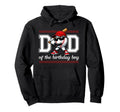 Dad Birthday Baseball Sport Family Hoodie - Custom Art Print for Adults - T-Shirt, Sweatshirt, Hoodie