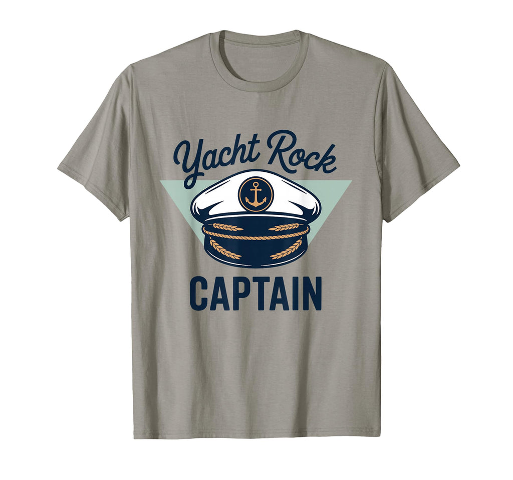 Funny Yacht Rock Captain Pontoon Boat T-Shirt - Aesthetic Graphic Unisex - T-Shirt, Sweatshirt, Hoodie