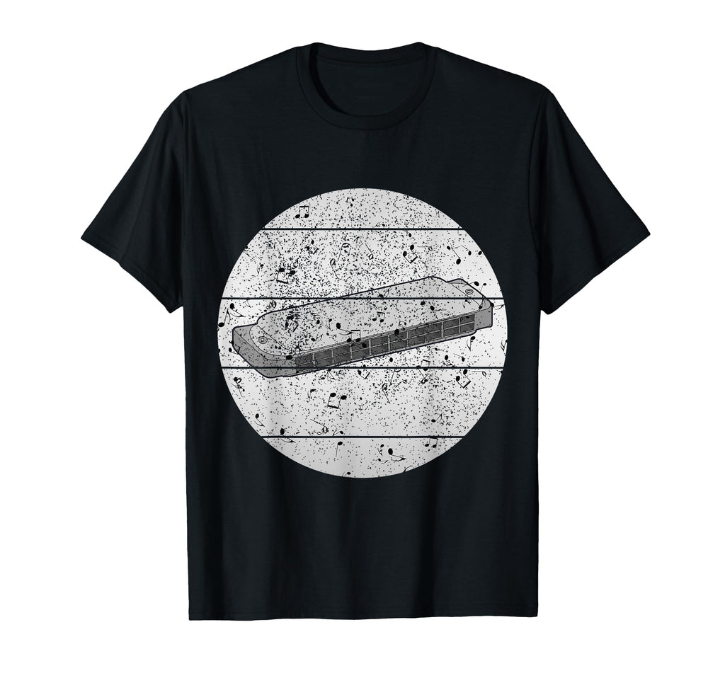 Harmonica Keyboard Musical Instrument T-Shirt - Casual Everyday Wear Unisex - T-Shirt, Sweatshirt, Hoodie