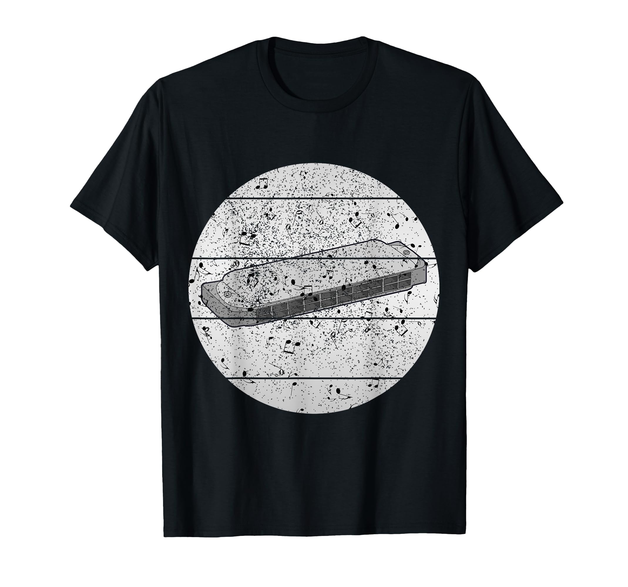 Harmonica Keyboard Musical Instrument T-Shirt - Casual Everyday Wear Unisex - T-Shirt, Sweatshirt, Hoodie