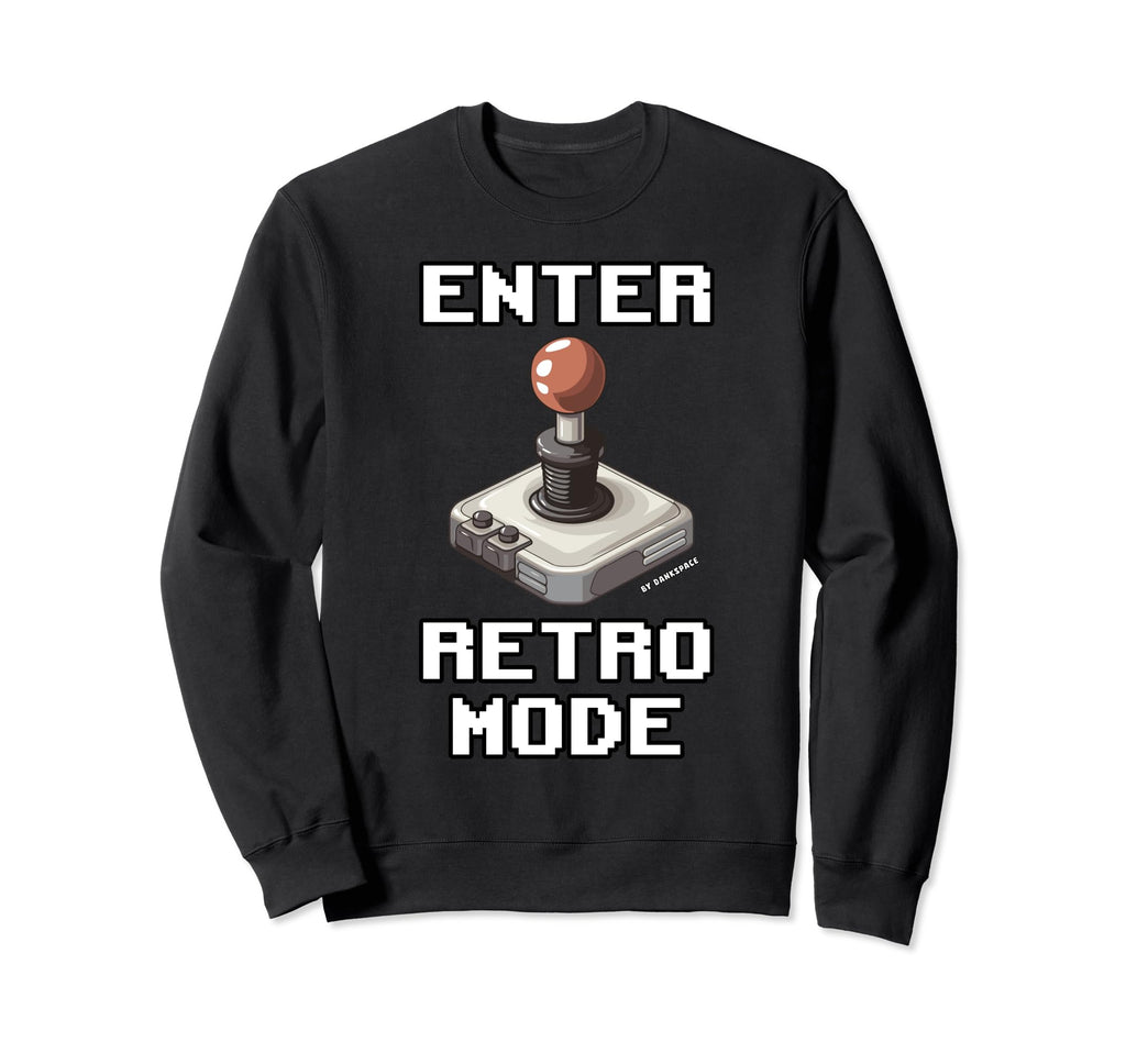Enter Mode 80S 90S Nostalgia Arcade Sweatshirt - Trendy Graphic Unisex - T-Shirt, Sweatshirt, Hoodie