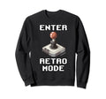 Enter Mode 80S 90S Nostalgia Arcade Sweatshirt - Trendy Graphic Unisex - T-Shirt, Sweatshirt, Hoodie