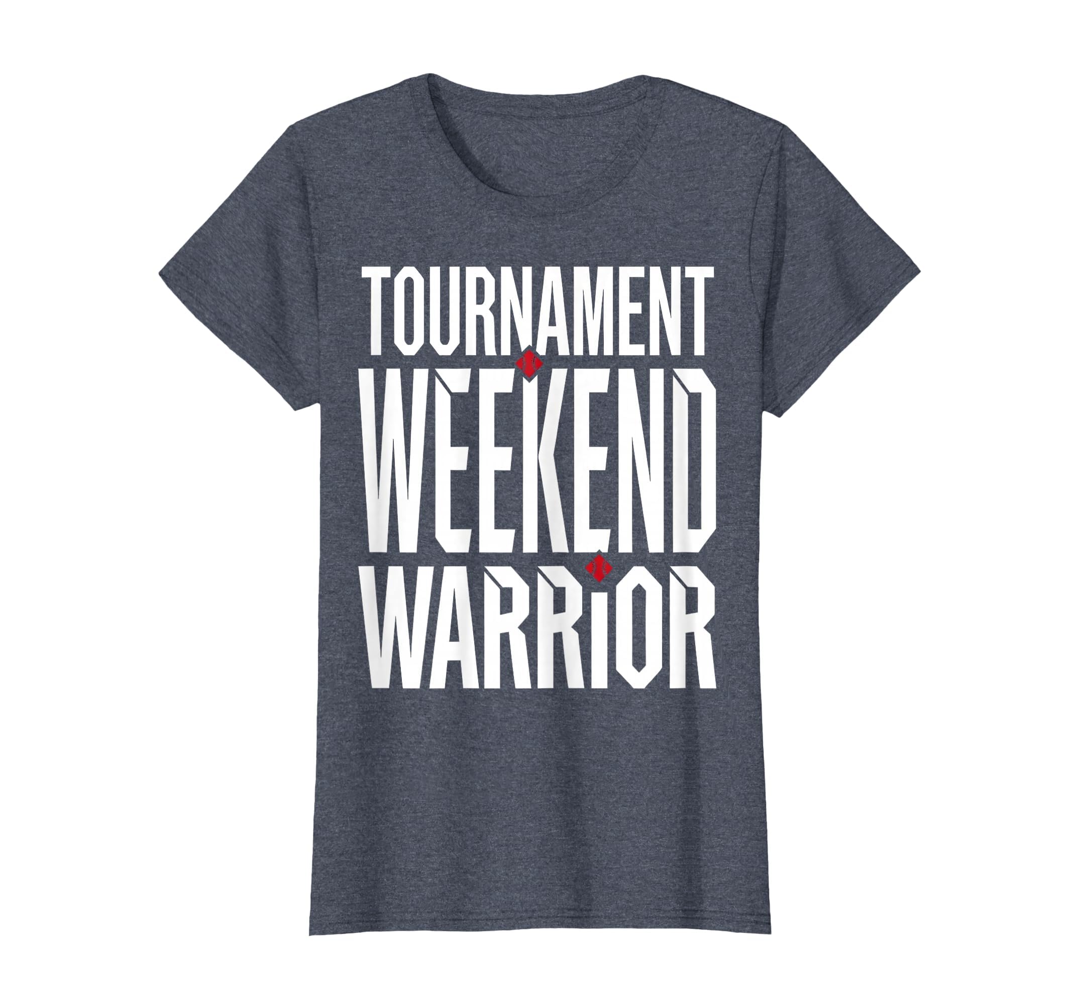 Baseball Mom Tournament Weekend Warrior T-Shirt - Fun Novelty Design Unisex - T-Shirt, Sweatshirt, Hoodie