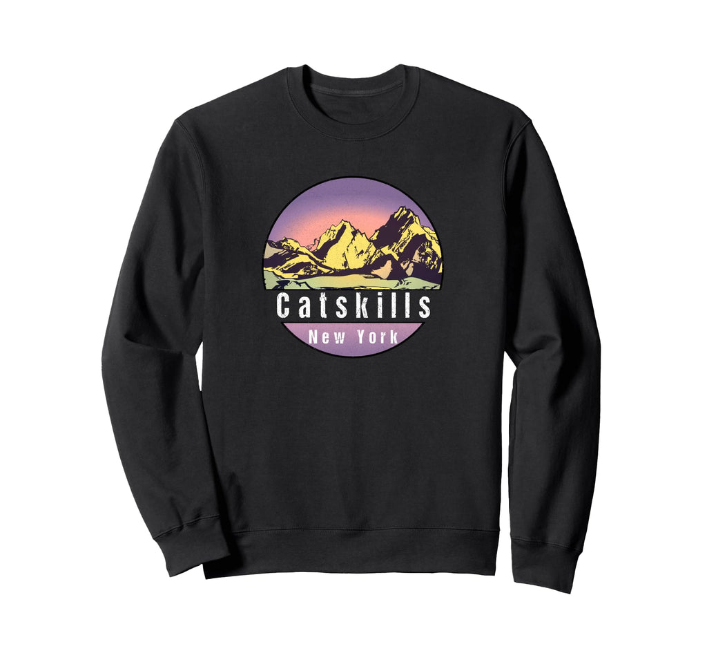 Catskills Distressed Sweatshirt - Custom Art Print Unisex - T-Shirt, Sweatshirt, Hoodie