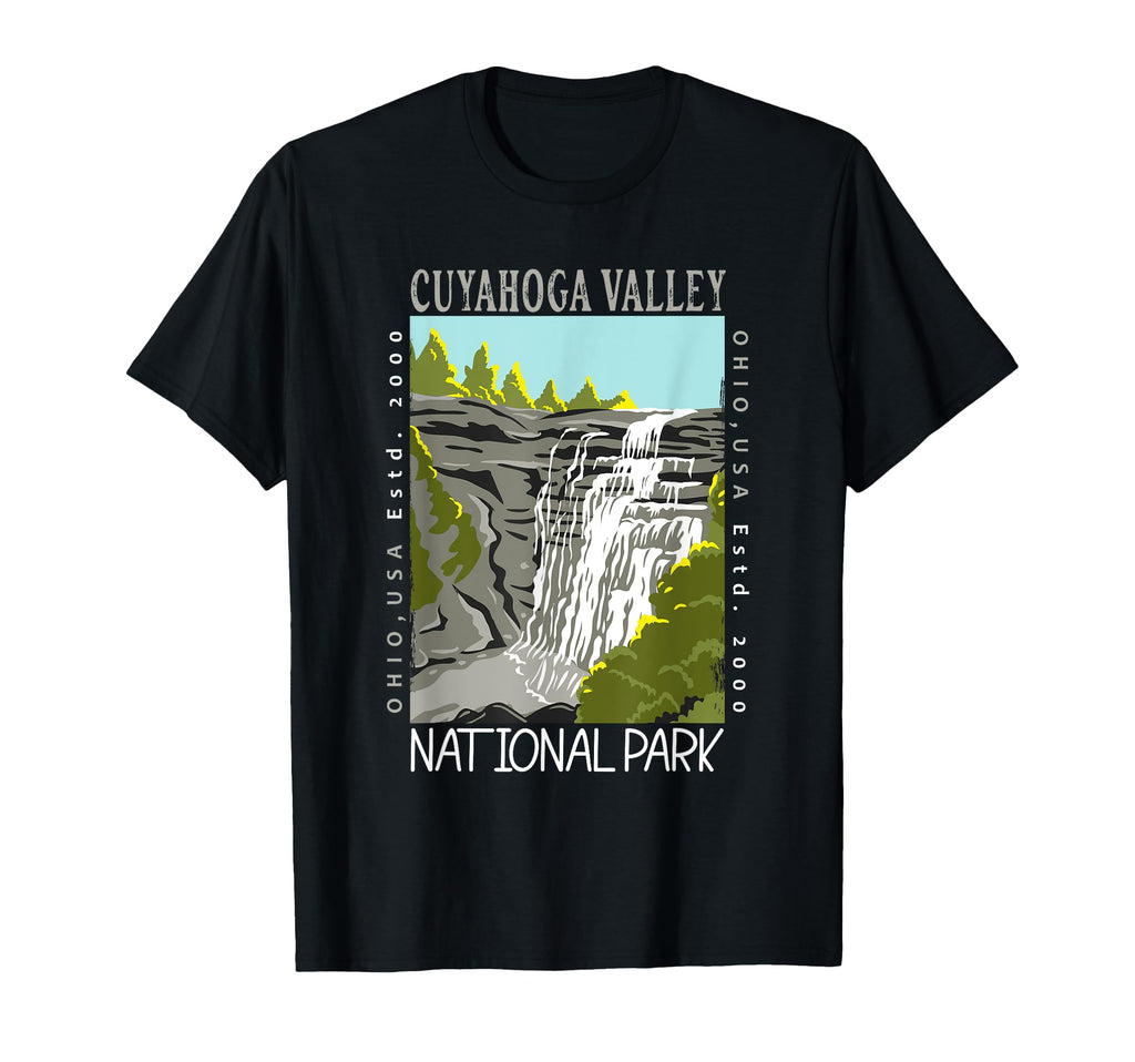 Cuyahoga Valley National Park Ohio T-Shirt - Graphic Print Unisex - T-Shirt, Sweatshirt, Hoodie