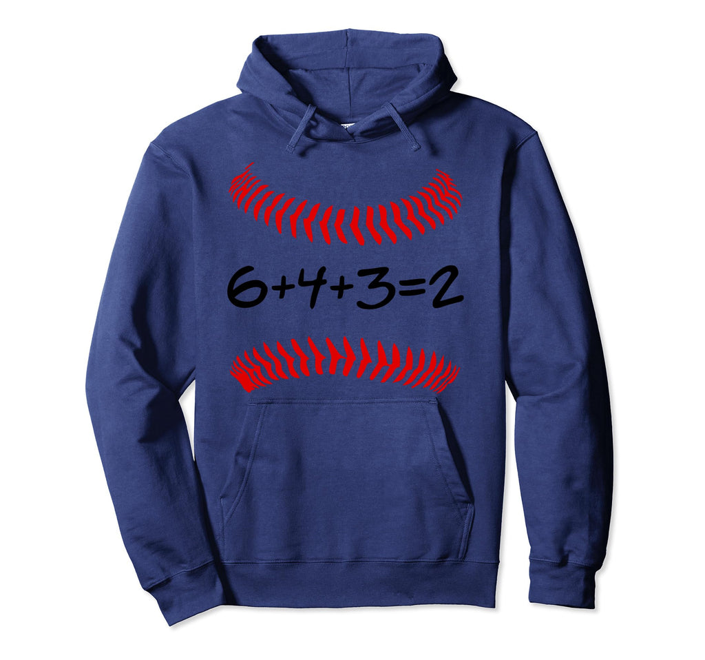 6 4 3 2 Baseball Math Softball Game Hood Hoodie - Unique Graphic Men Women - T-Shirt, Sweatshirt, Hoodie