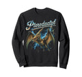Pterodactyl 90S Funny Dinosaur 80S Sweatshirt - Fun Novelty Design Unisex - T-Shirt, Sweatshirt, Hoodie