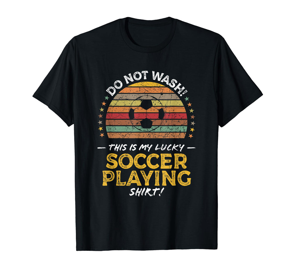 Soccer Player Funny 70S T-Shirt - Casual Everyday Wear for Adults - T-Shirt, Sweatshirt, Hoodie