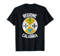 Regione Calabria Italiano Distressed T-Shirt - Novelty Apparel for Adults - T-Shirt, Sweatshirt, Hoodie