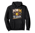 Funny Mom Both Baseball Softball Lovers Hoodie - Novelty Apparel Unisex - T-Shirt, Sweatshirt, Hoodie