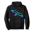 Sea Gull Seagull Sea Bird Vaporwave Hoodie - Fun Novelty Design for Adults - T-Shirt, Sweatshirt, Hoodie