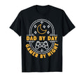 Dad Day Gamer Night Gamepad And Moon T-Shirt - Streetwear Style for Adults - T-Shirt, Sweatshirt, Hoodie