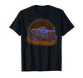 Monster Truck Distressed Monster Truck T-Shirt - Graphic Print Unisex - T-Shirt, Sweatshirt, Hoodie