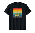 Turtle Distressed Rainbow T-Shirt - Graphic Print Unisex - T-Shirt, Sweatshirt, Hoodie