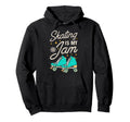 Roller Skating Skate 1970S Skating Hoodie - Casual Everyday Wear Men Women - T-Shirt, Sweatshirt, Hoodie