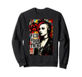 Punk 90S Grunge Urban Street Art Sweatshirt - Minimalist Print for Adults - T-Shirt, Sweatshirt, Hoodie
