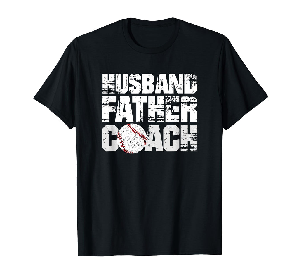 Husband Father Coach Softball T-Shirt - Streetwear Style Men Women - T-Shirt, Sweatshirt, Hoodie