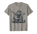 Mom Funny Baseball Bear Mom N Son Son T-Shirt - Novelty Apparel Men Women - T-Shirt, Sweatshirt, Hoodie