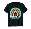 Test Day Teacher Rock Test Day Vibes T-Shirt - Custom Art Print for Adults - T-Shirt, Sweatshirt, Hoodie