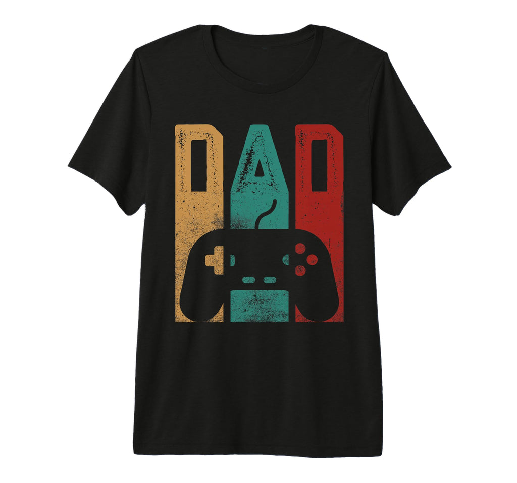 Video Game Controller Dad Fathers Day T-Shirt - Trendy Graphic for Adults - T-Shirt, Sweatshirt, Hoodie