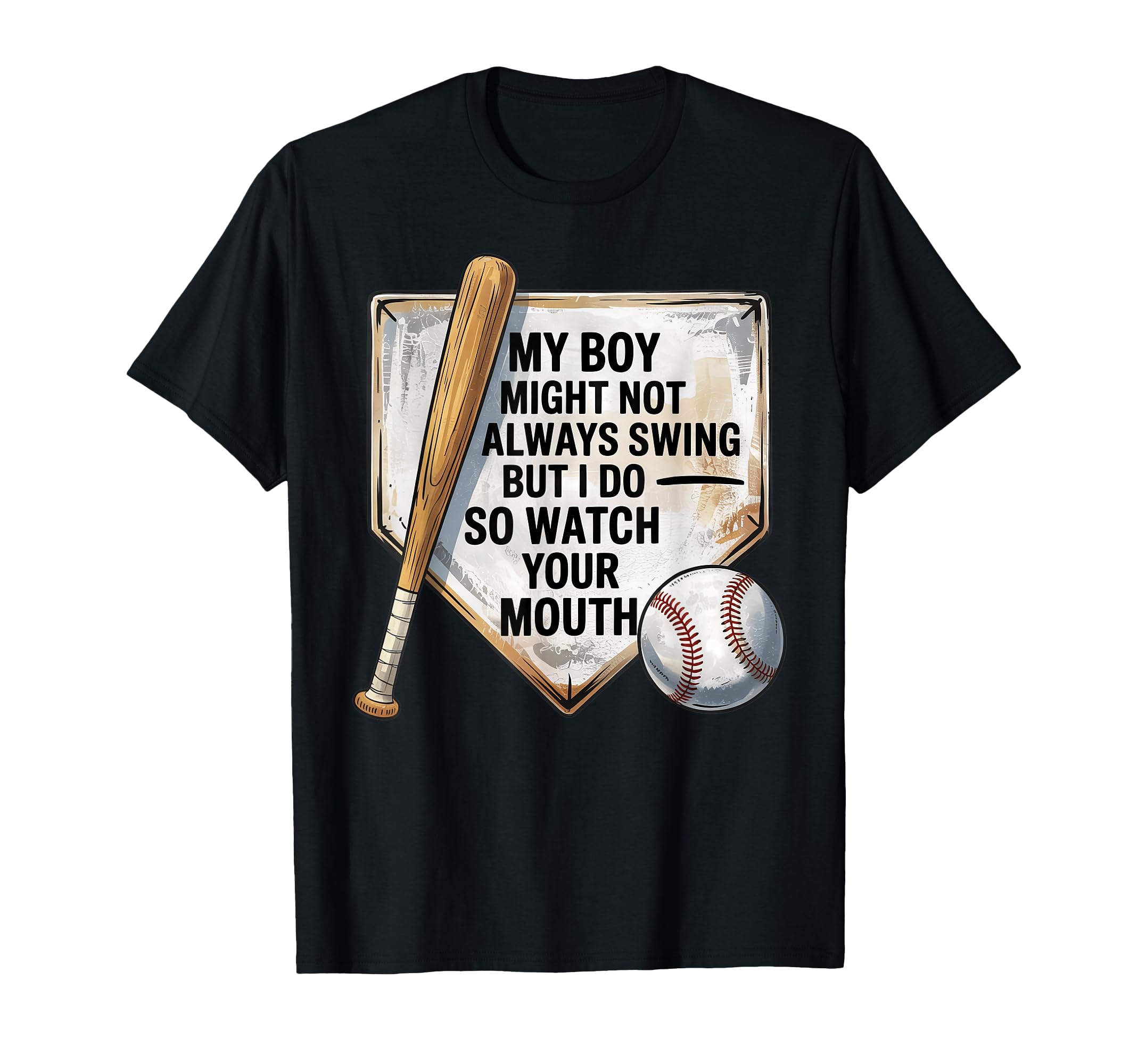 My Might Not Always Swing But I Do Mom T-Shirt - Streetwear Style Unisex - T-Shirt, Sweatshirt, Hoodie